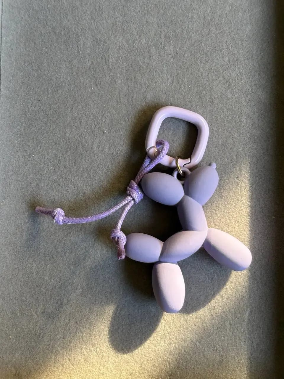 Lilac Balloon Bag Charm — Key, Bag & Phone Chains