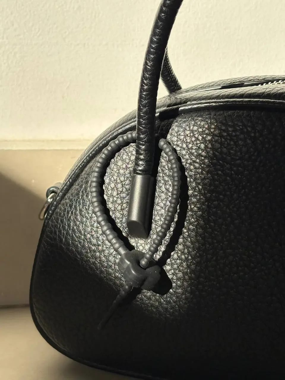 Black Braided Bag Charm — Key, Bag & Phone Chains