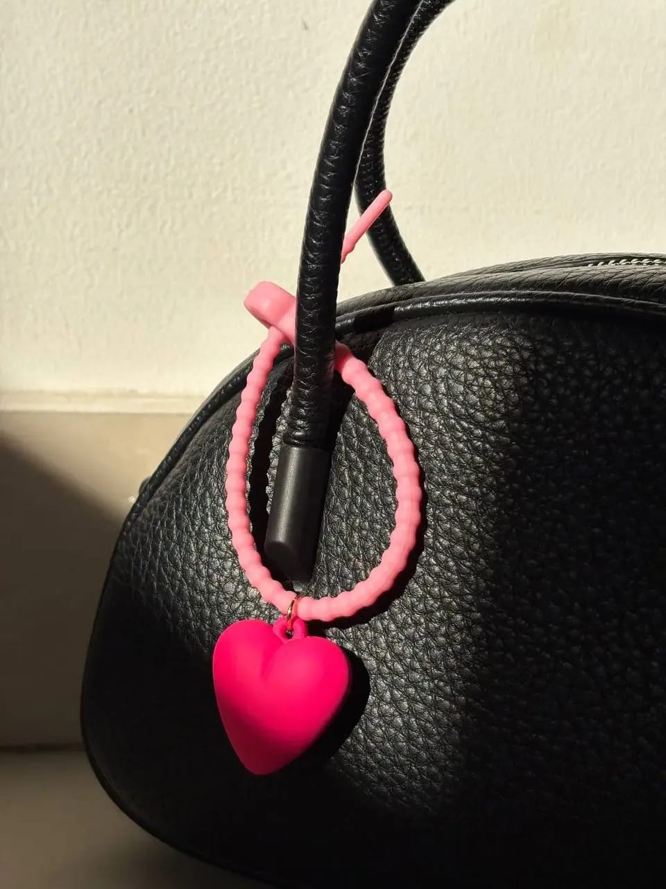 Red Heart Bag Charm — Key, Bag & Phone Chains