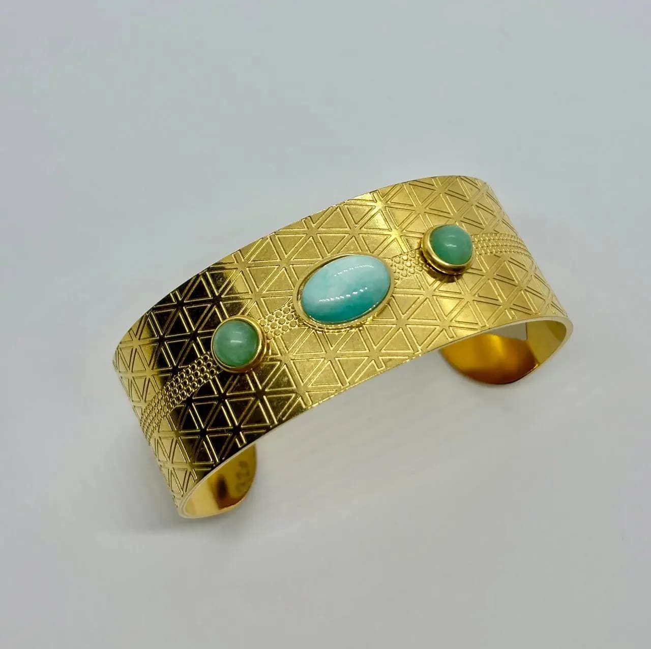 Baby-Blue Bead Bracelet — Bangles
