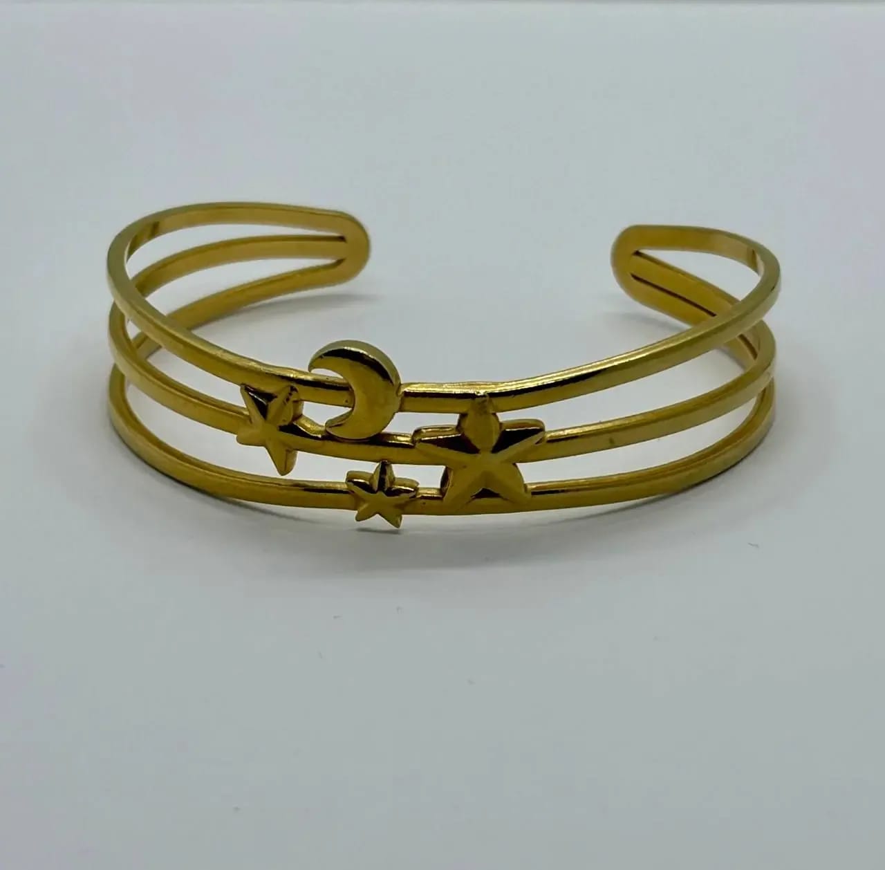 Golden Star Cuff — Bangles