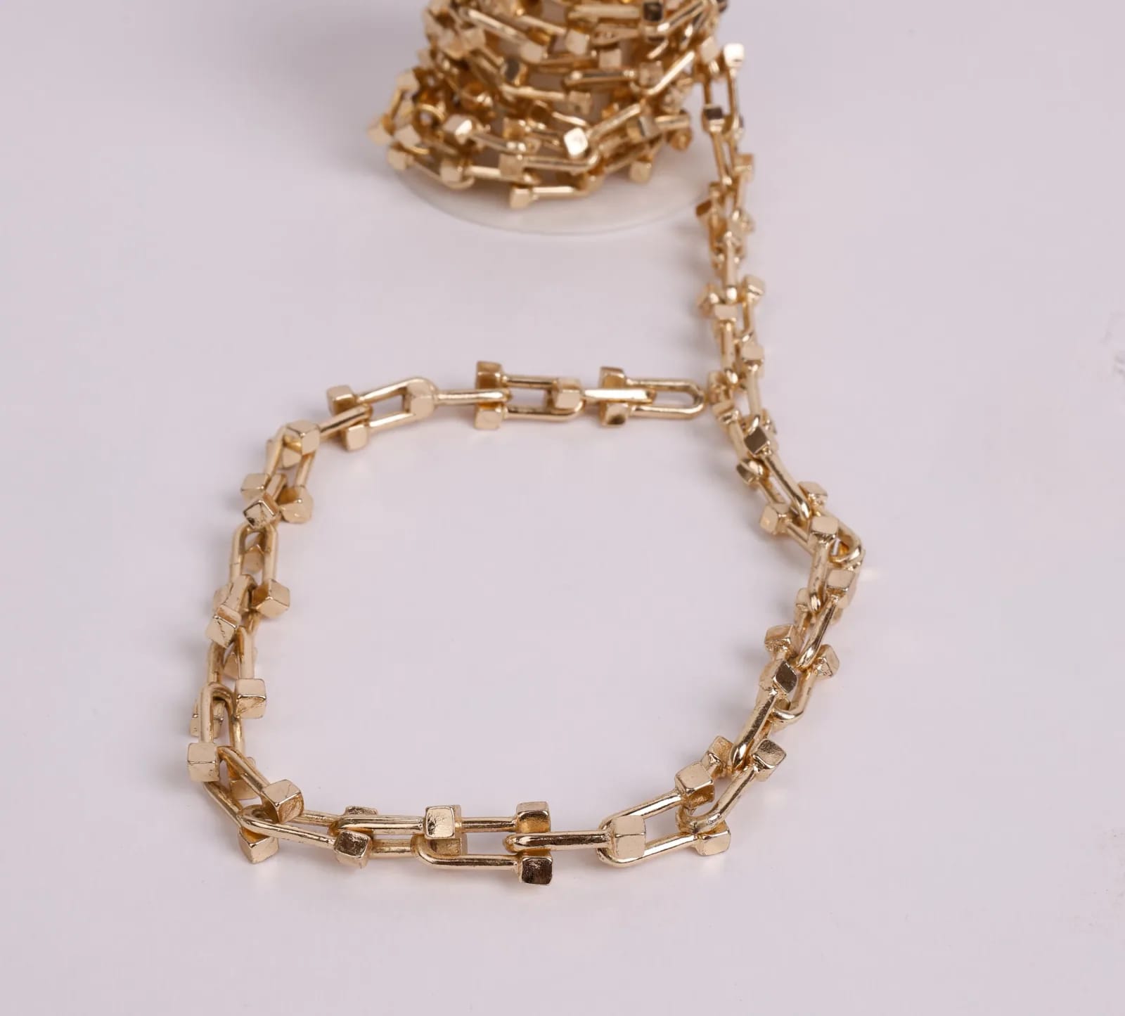 Bold U-Link Necklace — Handmade Necklaces