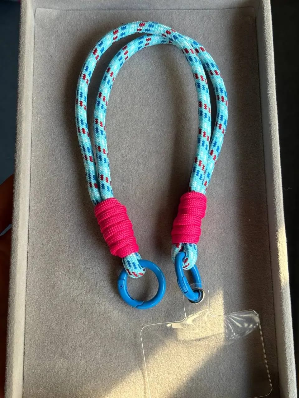 Blue Pink Phone Holder — Phone Holders