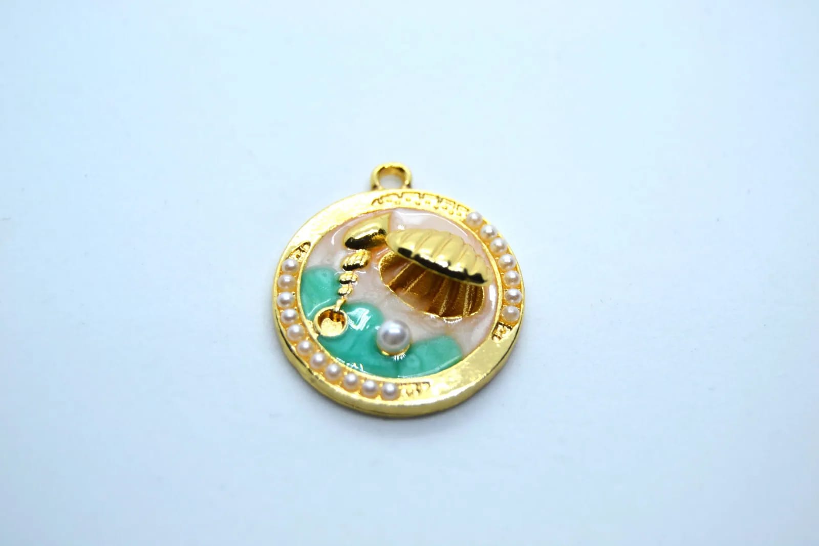 Blue Sea Charm — Handmade Charms, photo 2 of 3