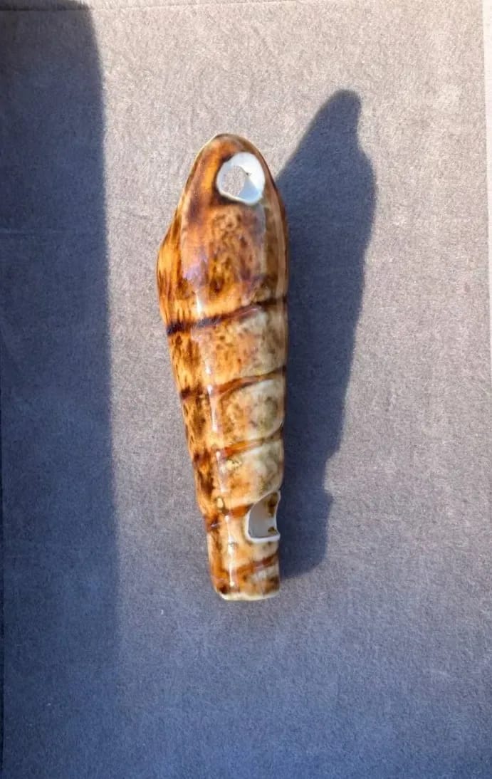 Brown Horn Charm — Handmade Charms