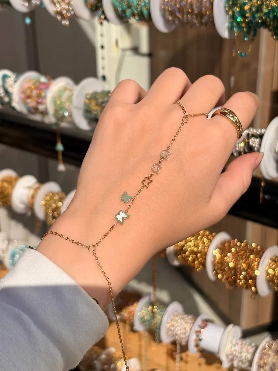Butterfly Hand Chain — Hand Chains