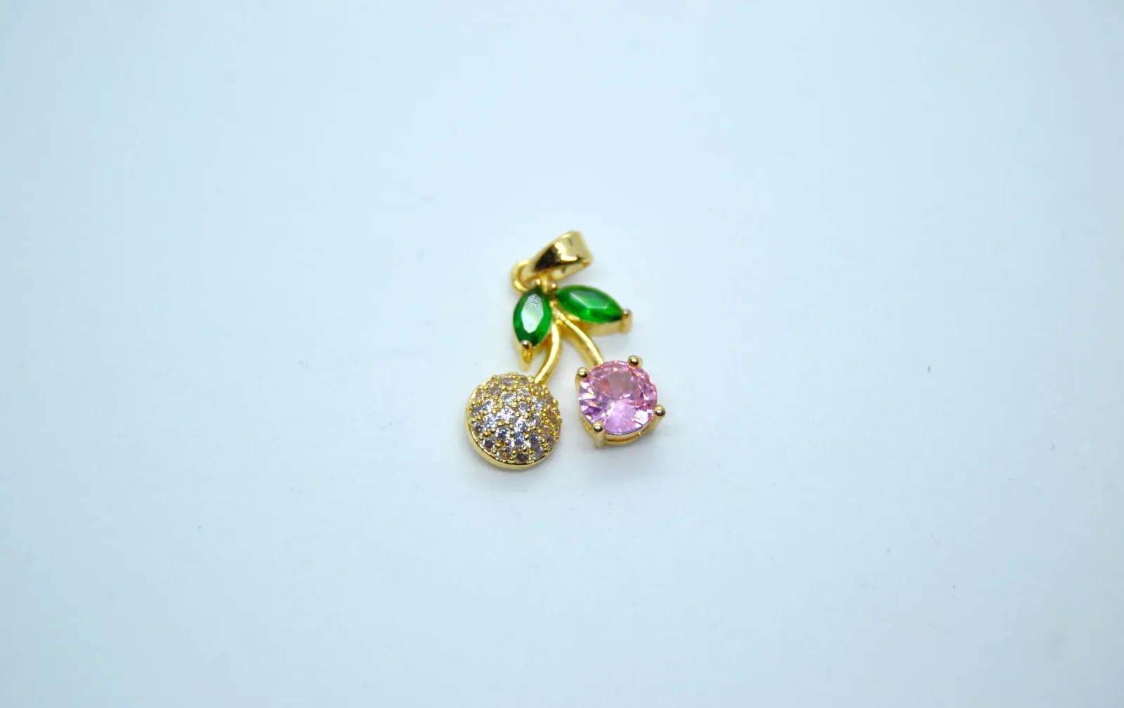 Crystal Cherry Charm — Handmade Charms, photo 1 of 2