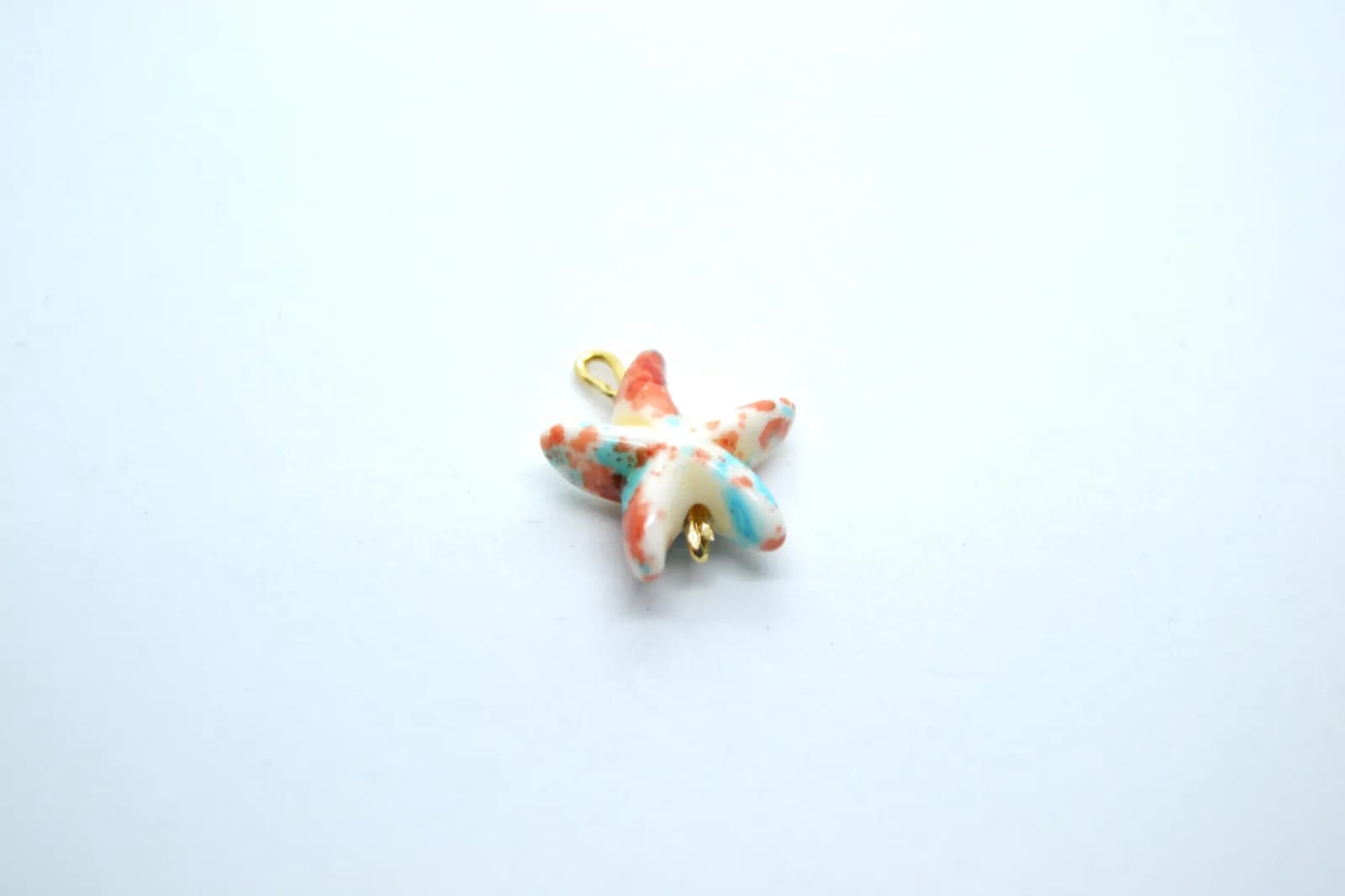 Stone Starfish Charm — Handmade Charms
