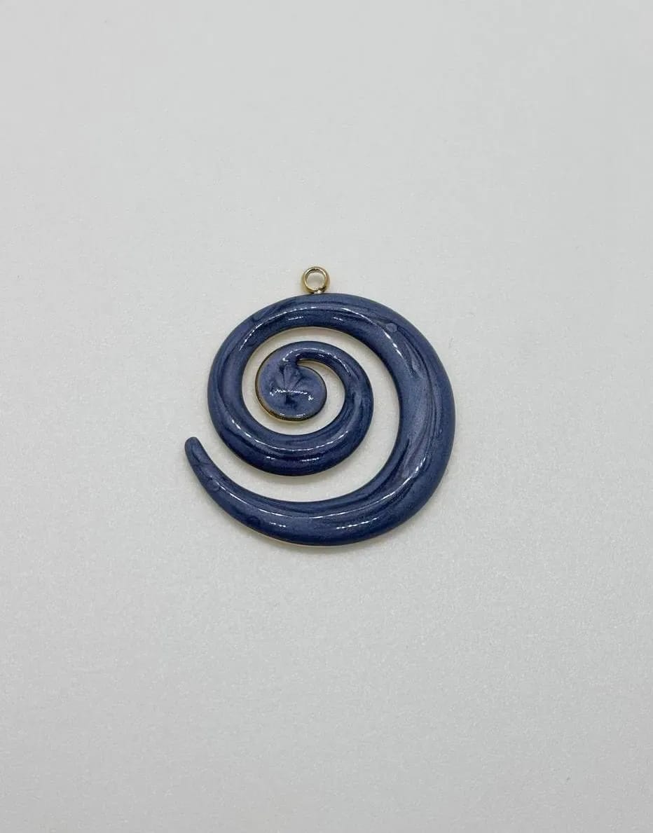 Navy Moana Charm — Handmade Charms