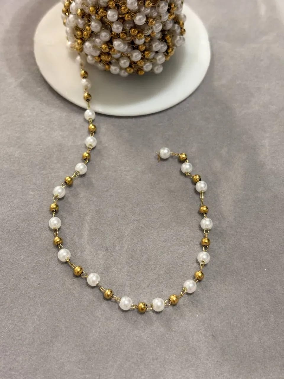 Golden Bead Bracelet — Handmade Bracelets & Anklets
