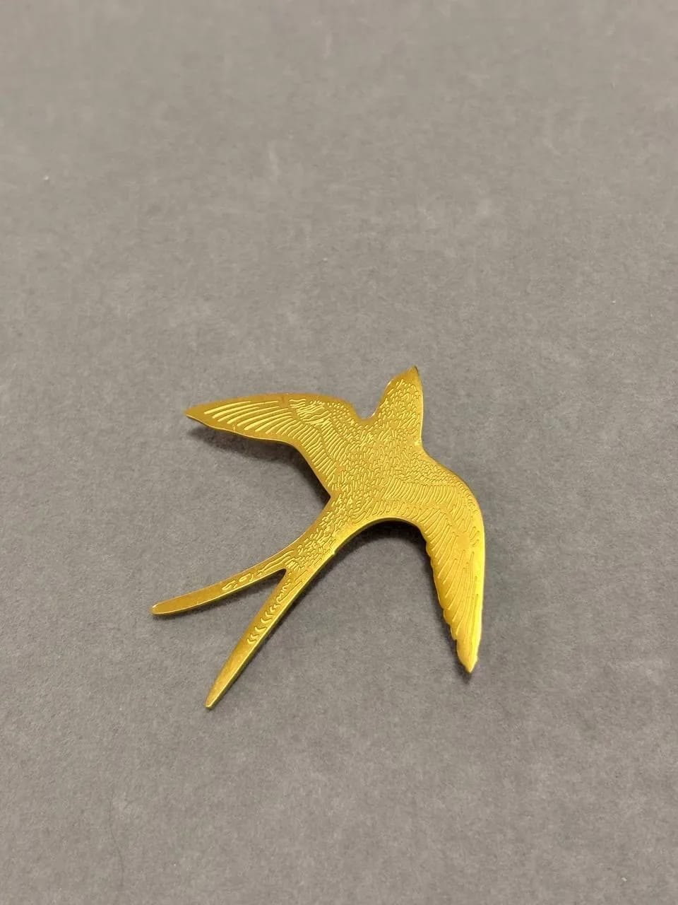 Golden Bird Brooch — Brooches