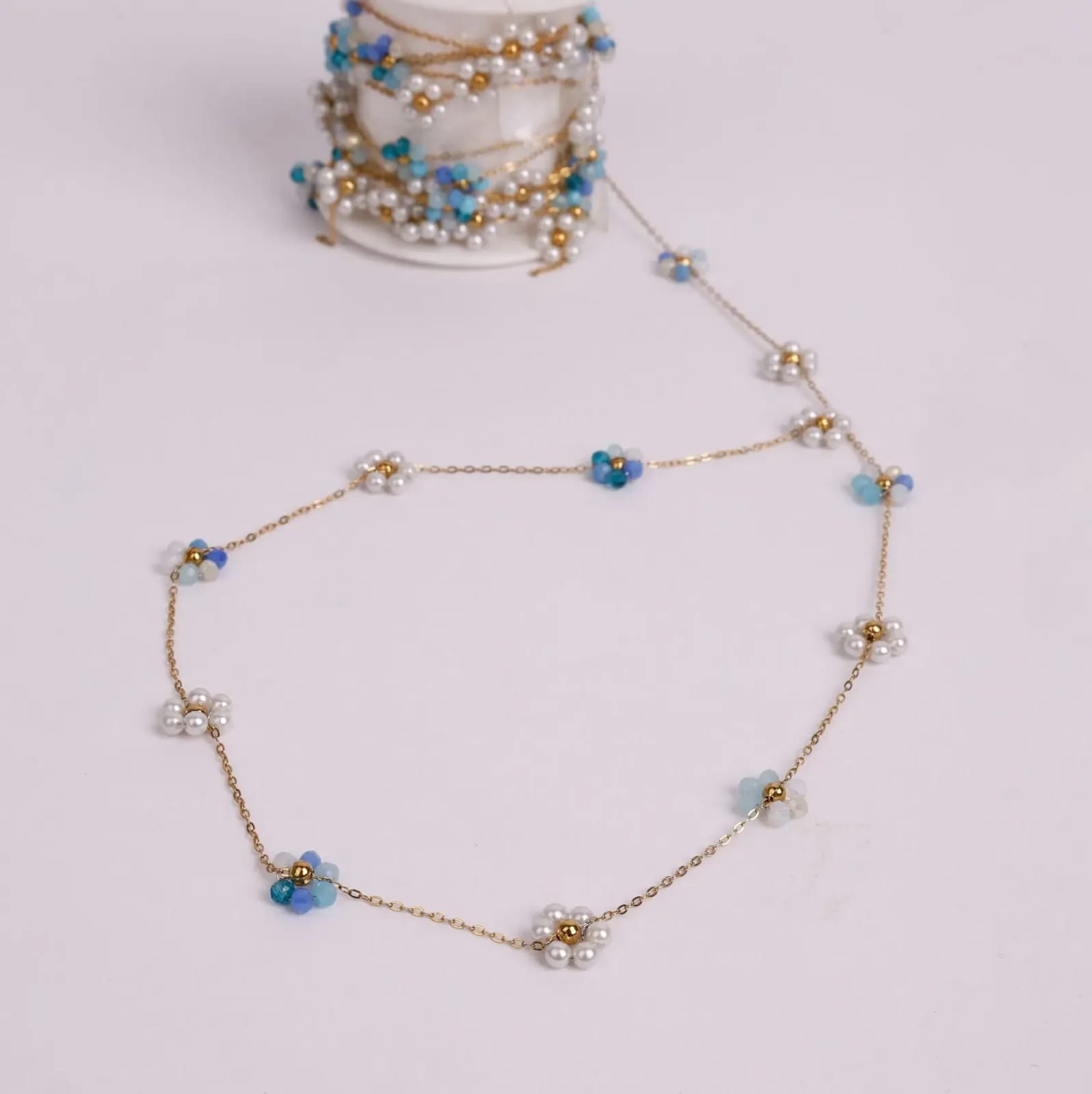 Golden Flower Bracelet — Handmade Bracelets & Anklets, photo 5 of 8