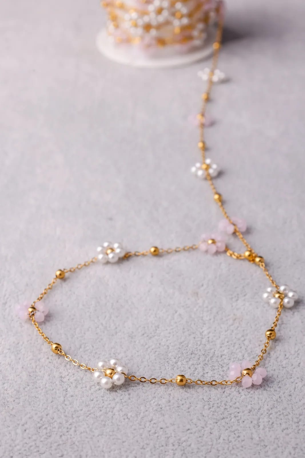 Golden Flower Bracelet — Handmade Bracelets & Anklets, photo 6 of 8