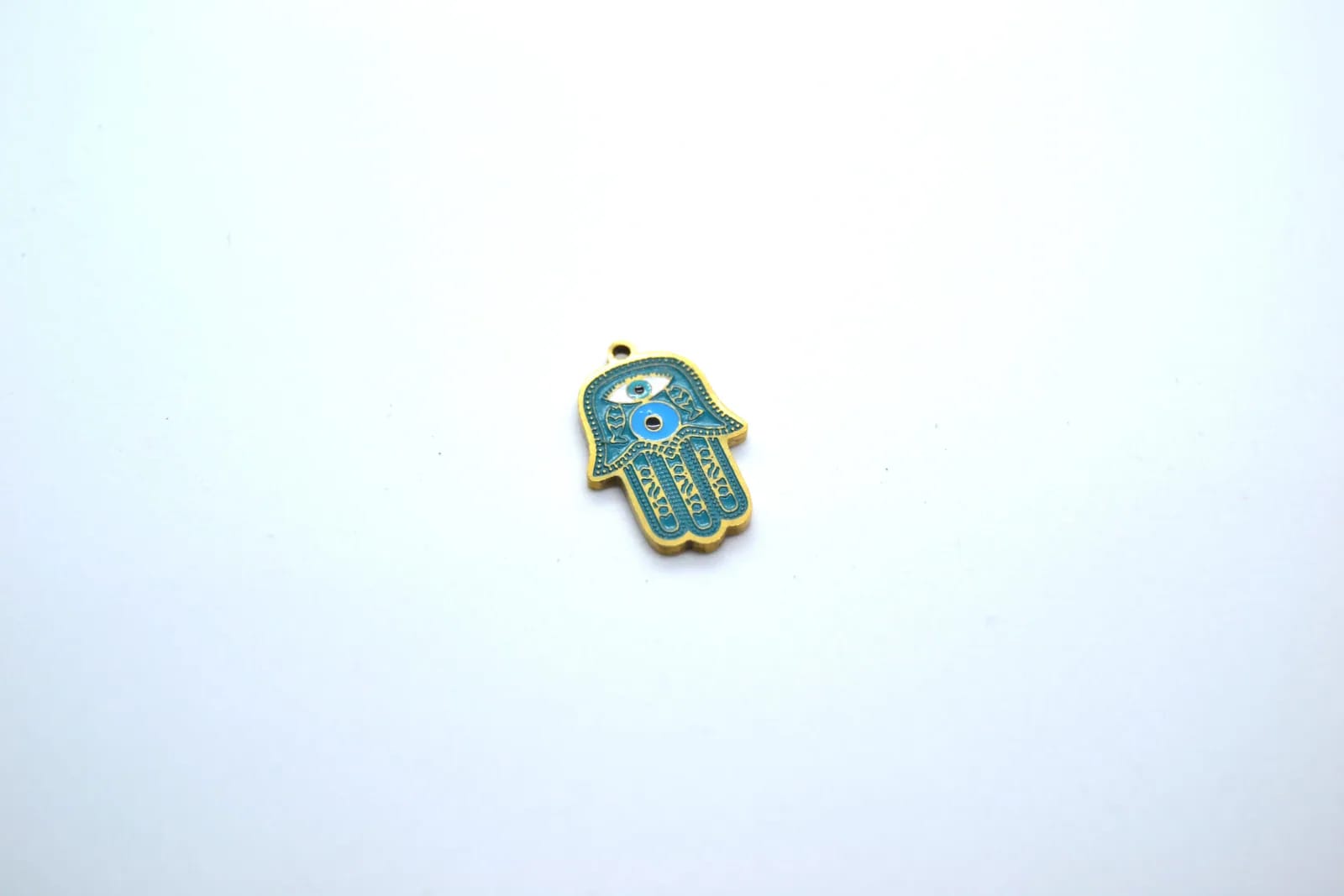Hamsa Eye Charm — Handmade Charms, photo 5 of 6