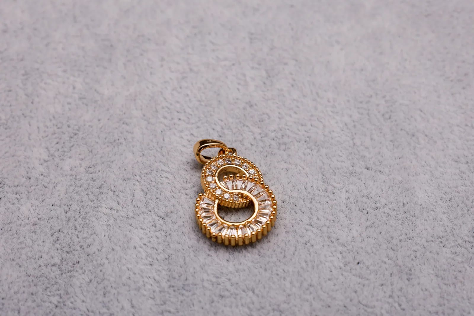 Golden Infinity Charm — Handmade Charms