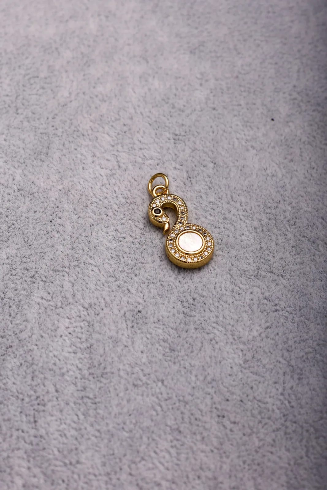 Little Swan Charm — Handmade Charms