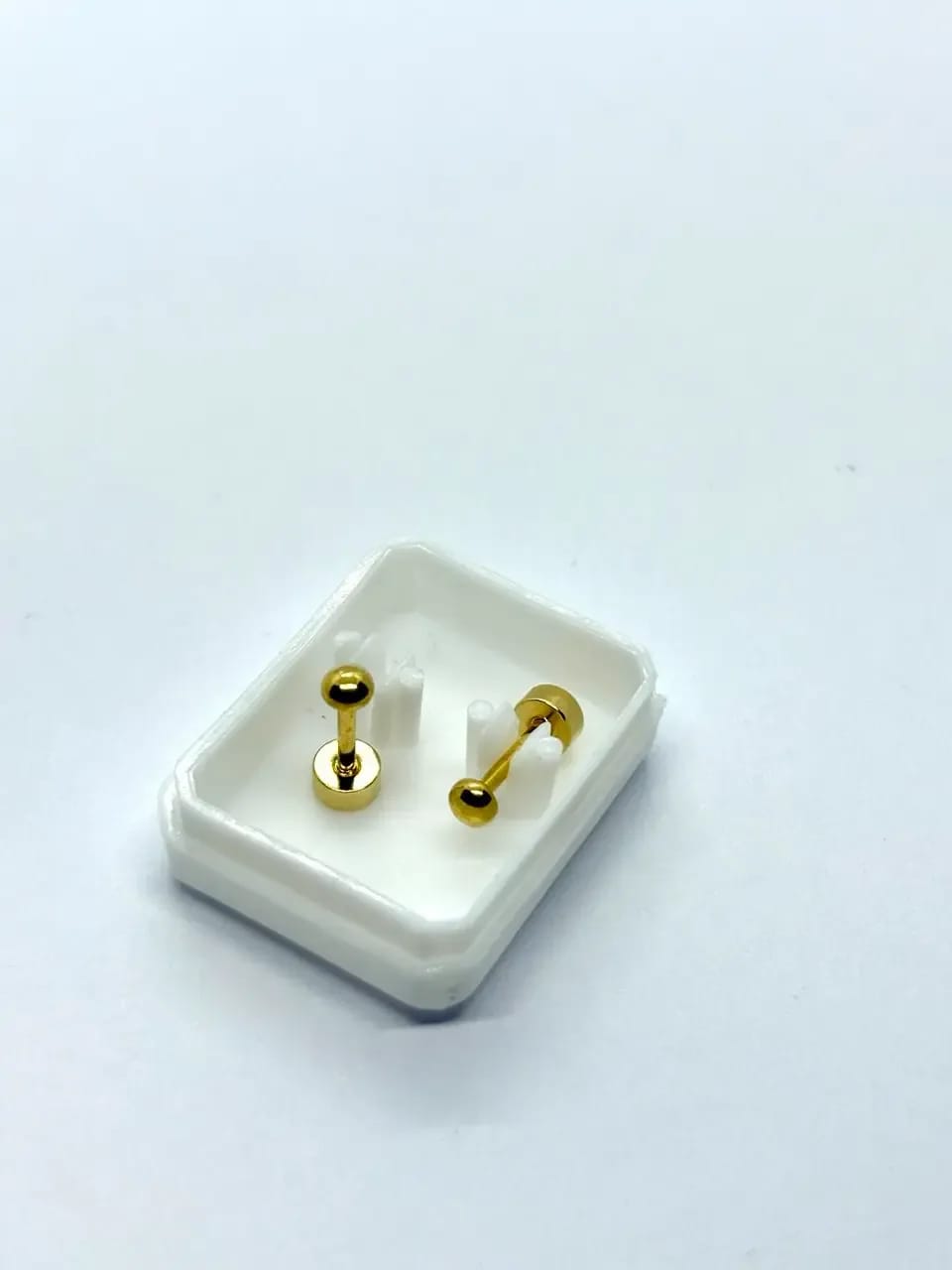 Mini Golden Studs — Earrings