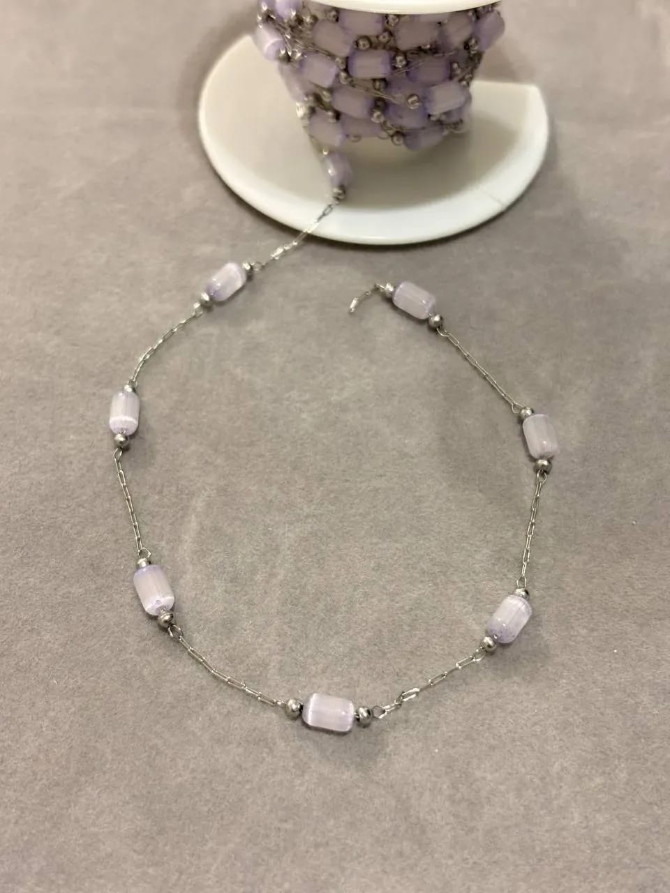Mint Pink Necklace — Handmade Necklaces