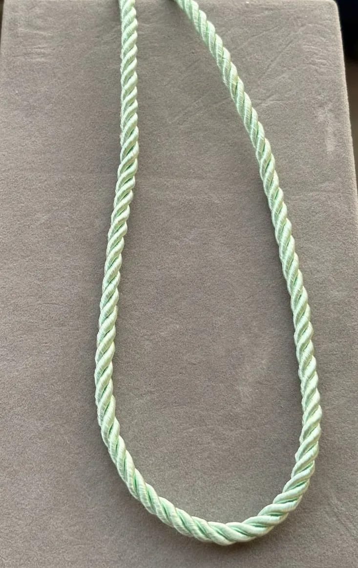 Mint Rope Necklace — Handmade Necklaces