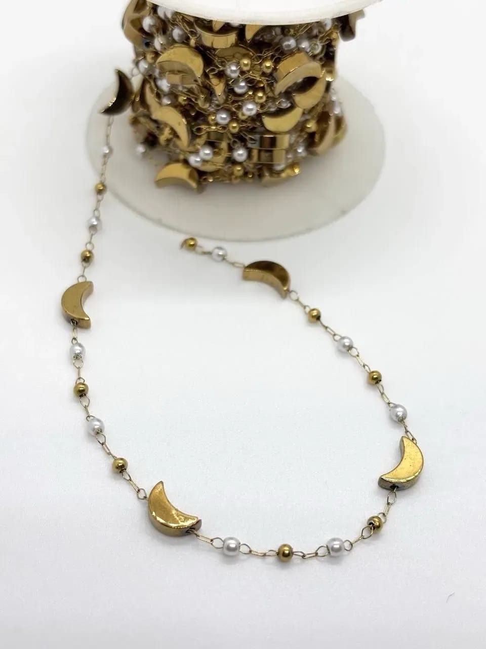 Crescent Moon Necklace — Handmade Necklaces