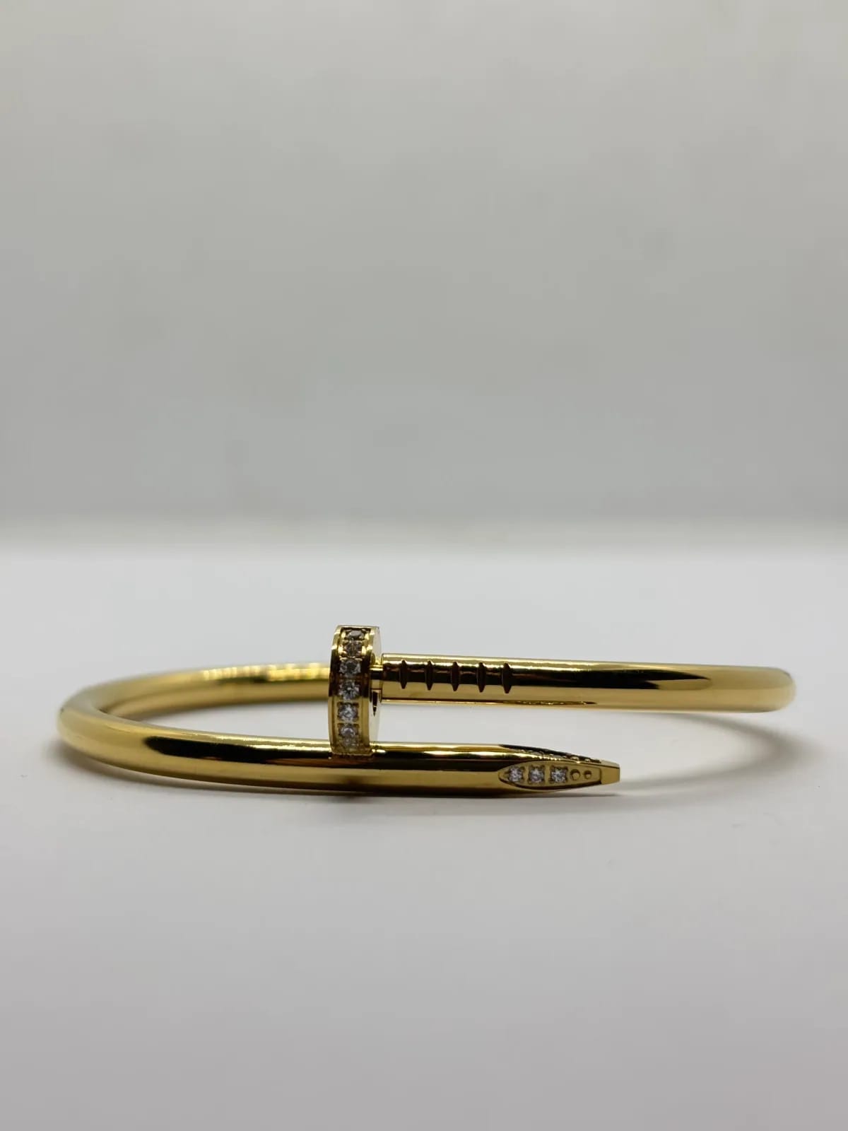 Crystal Nail Bangle — Bangles