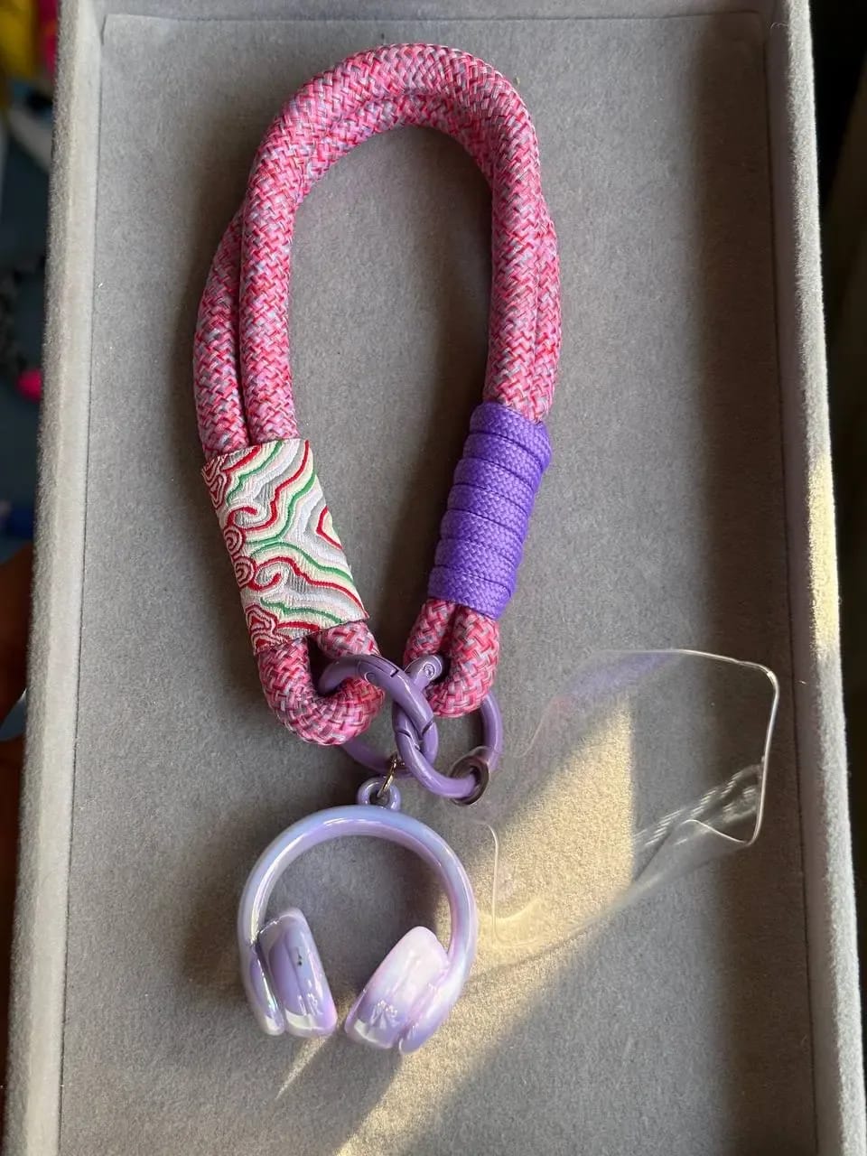 Pink Purple Phone Holder — Phone Holders