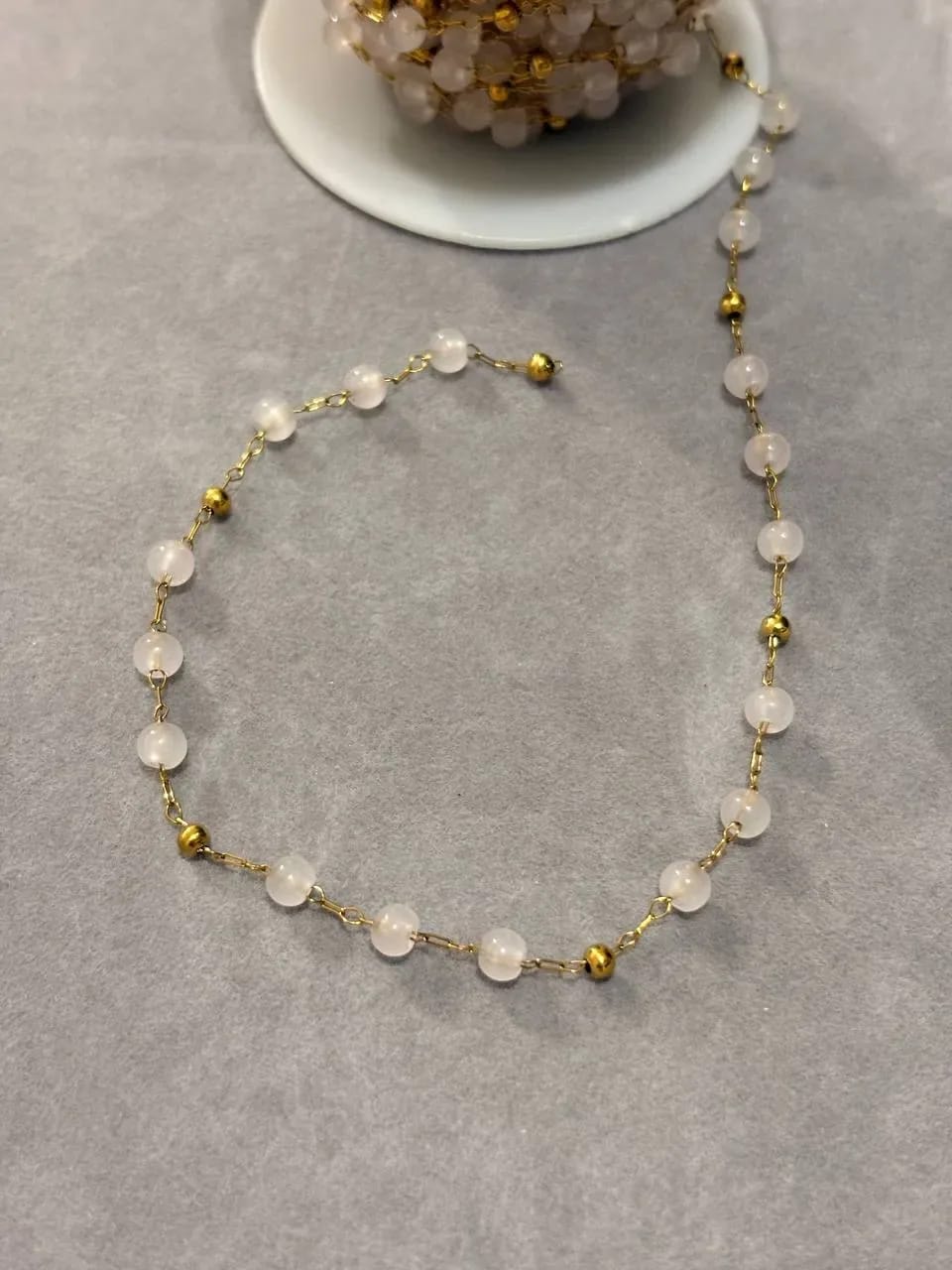 Pink Bead Bracelet — Handmade Bracelets & Anklets