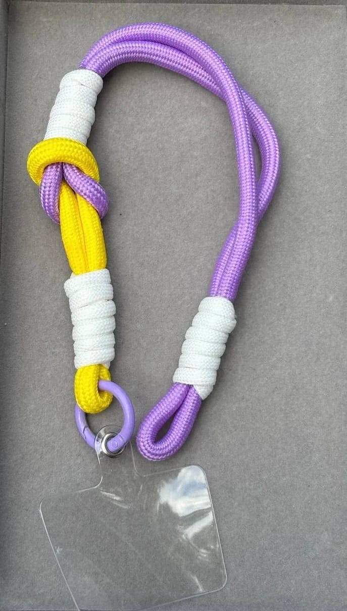 Purple Yellow Phone Holder — Phone Holders