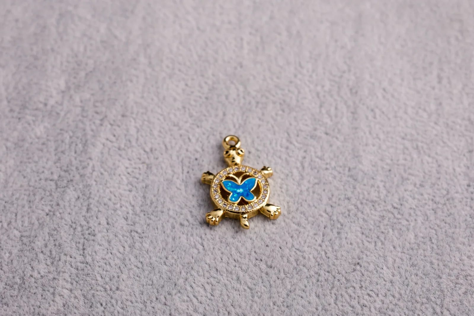 Turtle Butterfly Charm — Handmade Charms, photo 1 of 2