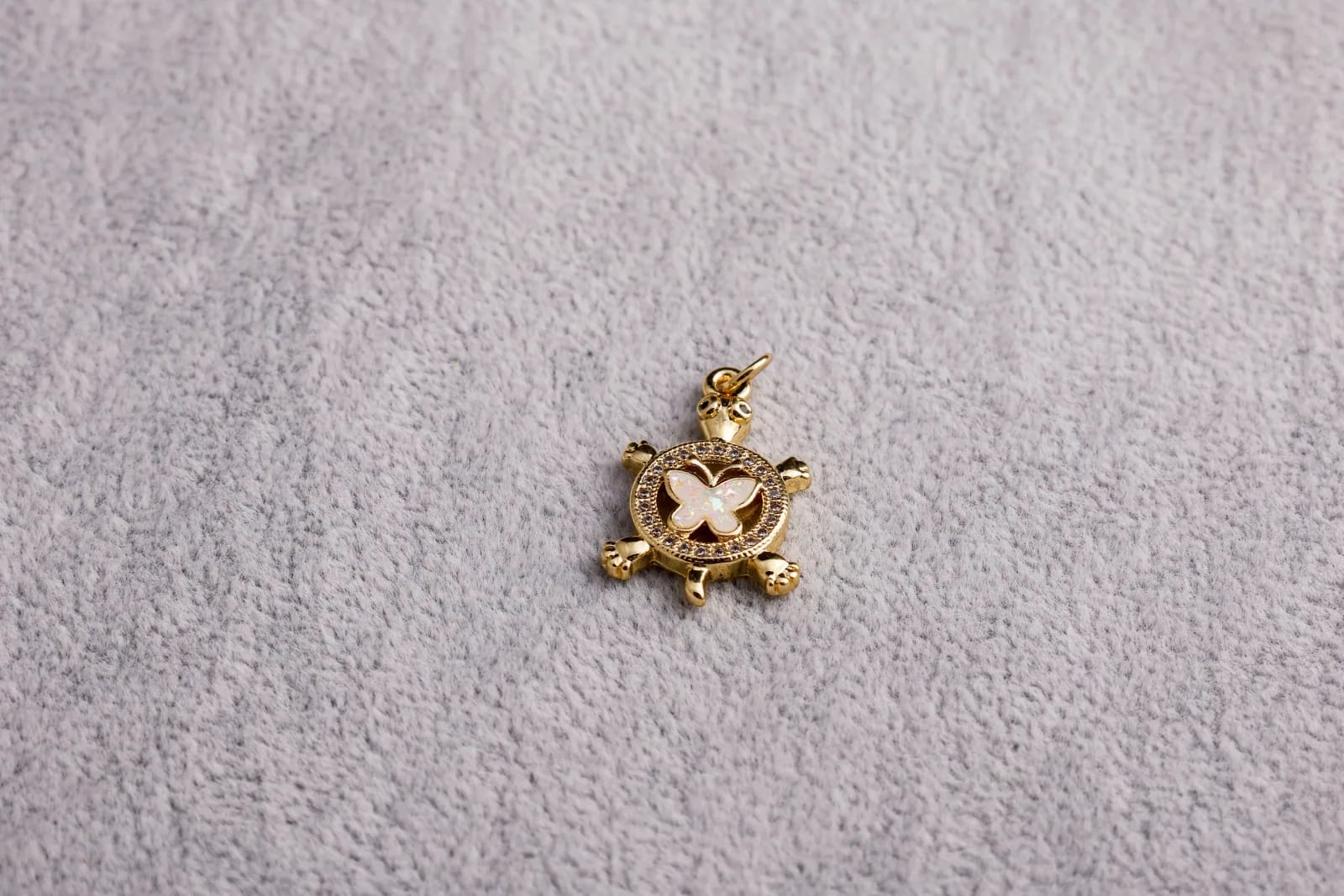 Turtle Butterfly Charm — Handmade Charms, photo 2 of 2