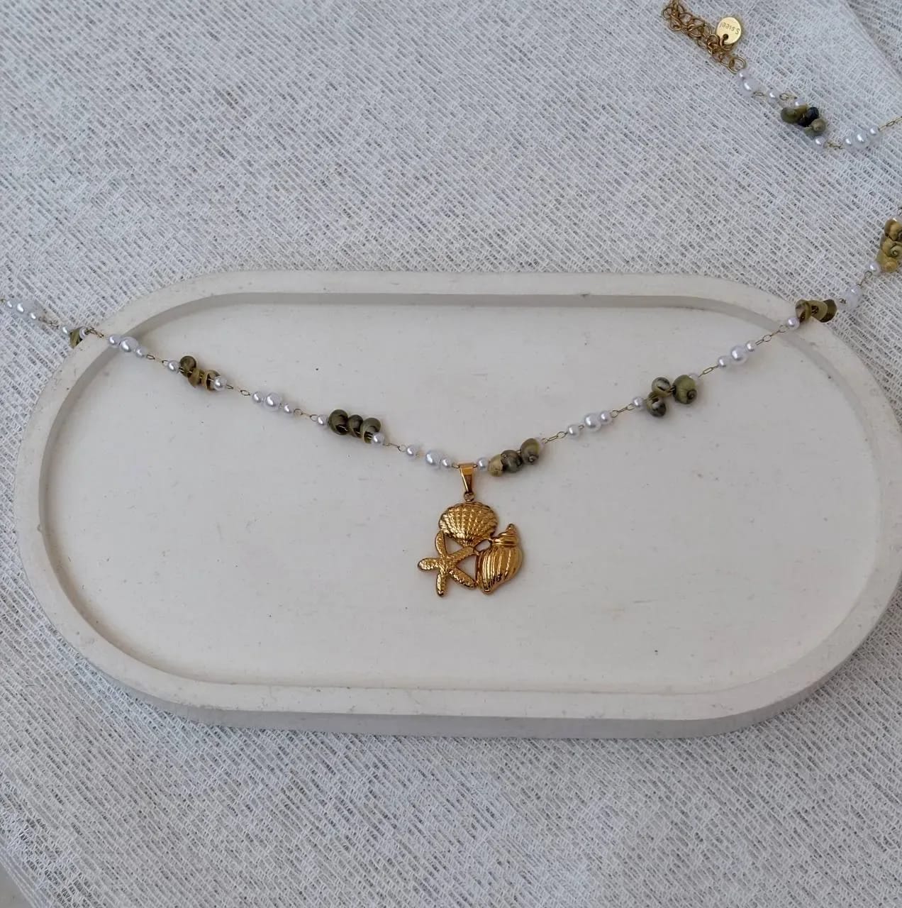 Green Sea-Lover Necklace — Summer Necklaces, photo 1 of 2