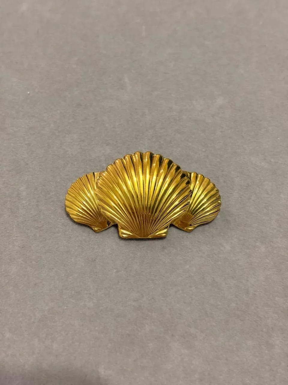 Golden Seashell Brooch — Brooches, photo 1 of 2