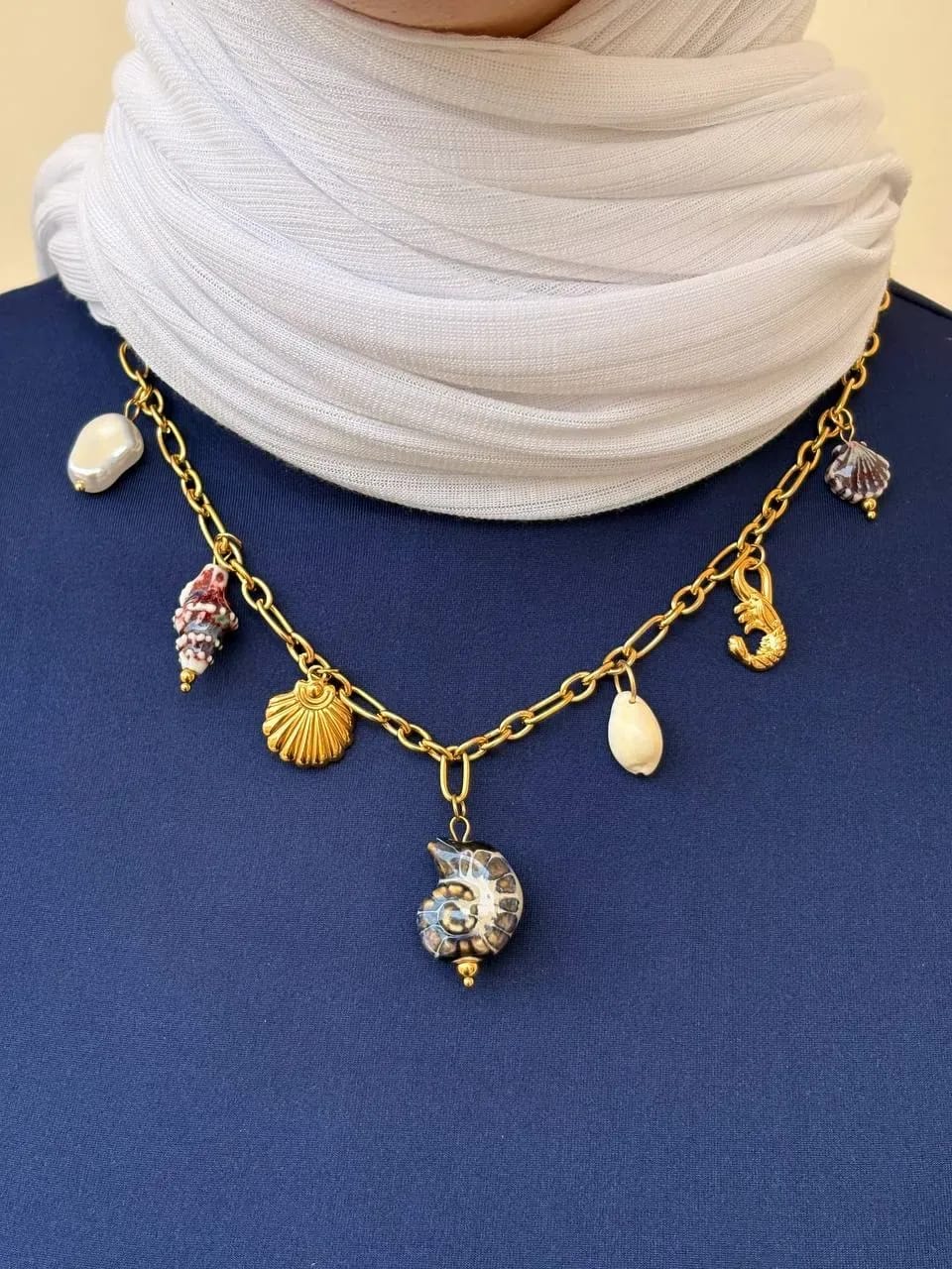 Seashells Necklace — Summer Necklaces, photo 2 of 2