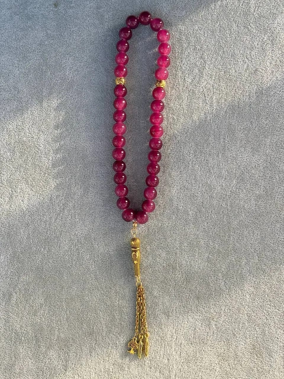 Wine 33-Bead Sebha — Sebha