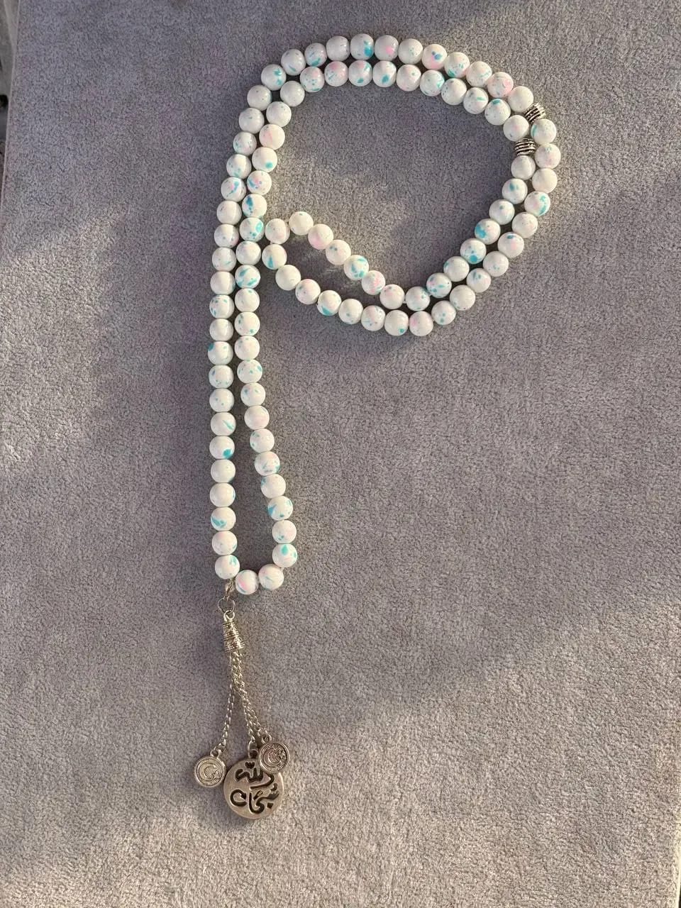 White 99-Bead Sebha — Sebha