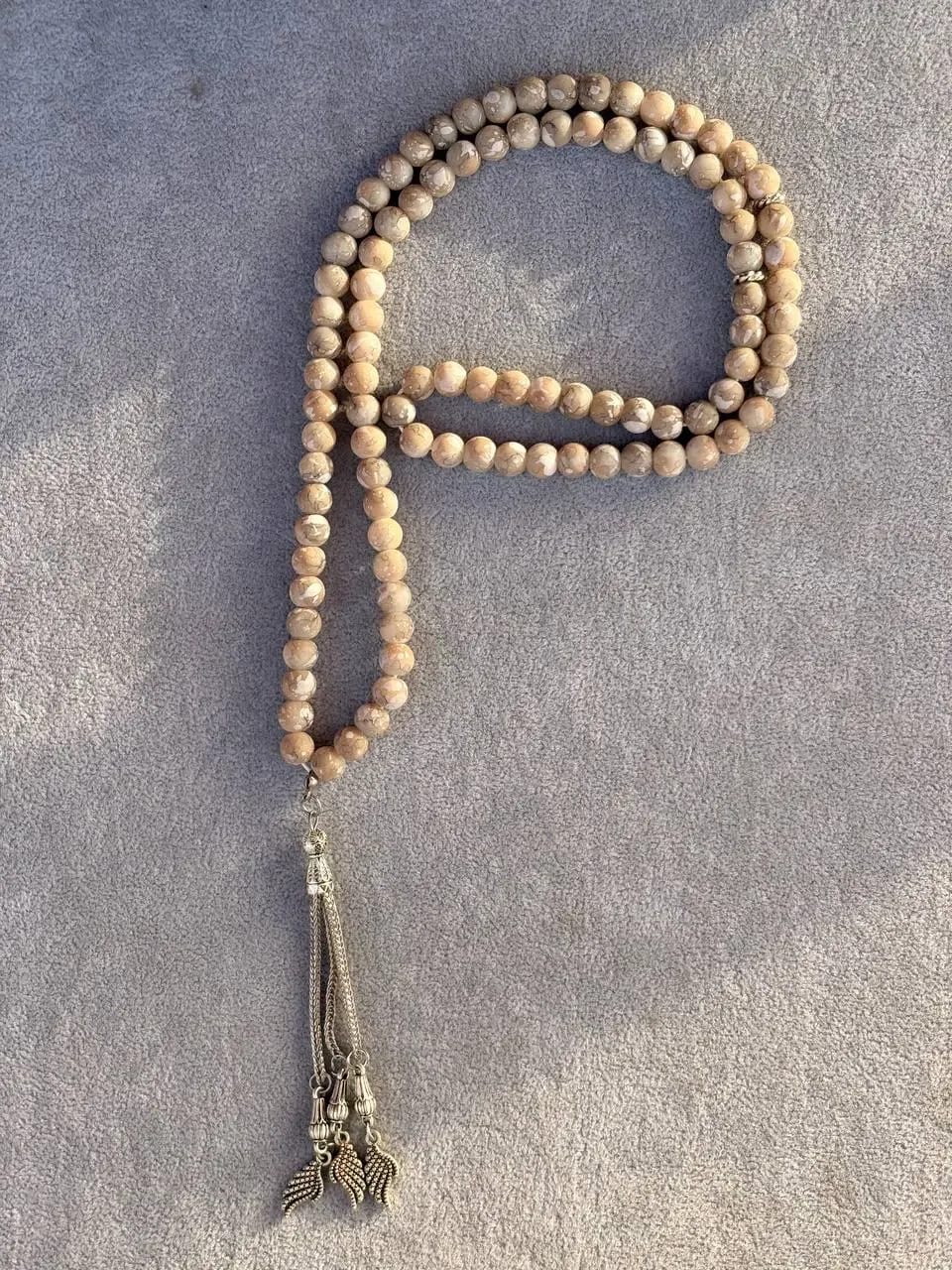 Beige 99-Bead Sebha — Sebha