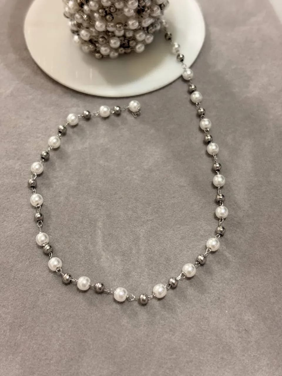 Silver Bead Bracelet — Handmade Bracelets & Anklets