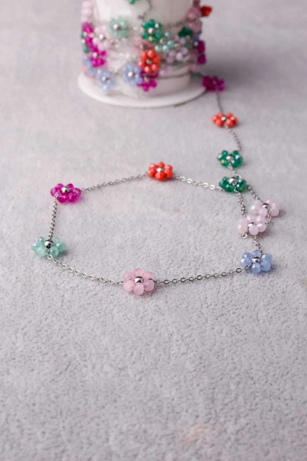 Silver Flower Bracelet — Handmade Bracelets & Anklets, photo 2 of 3