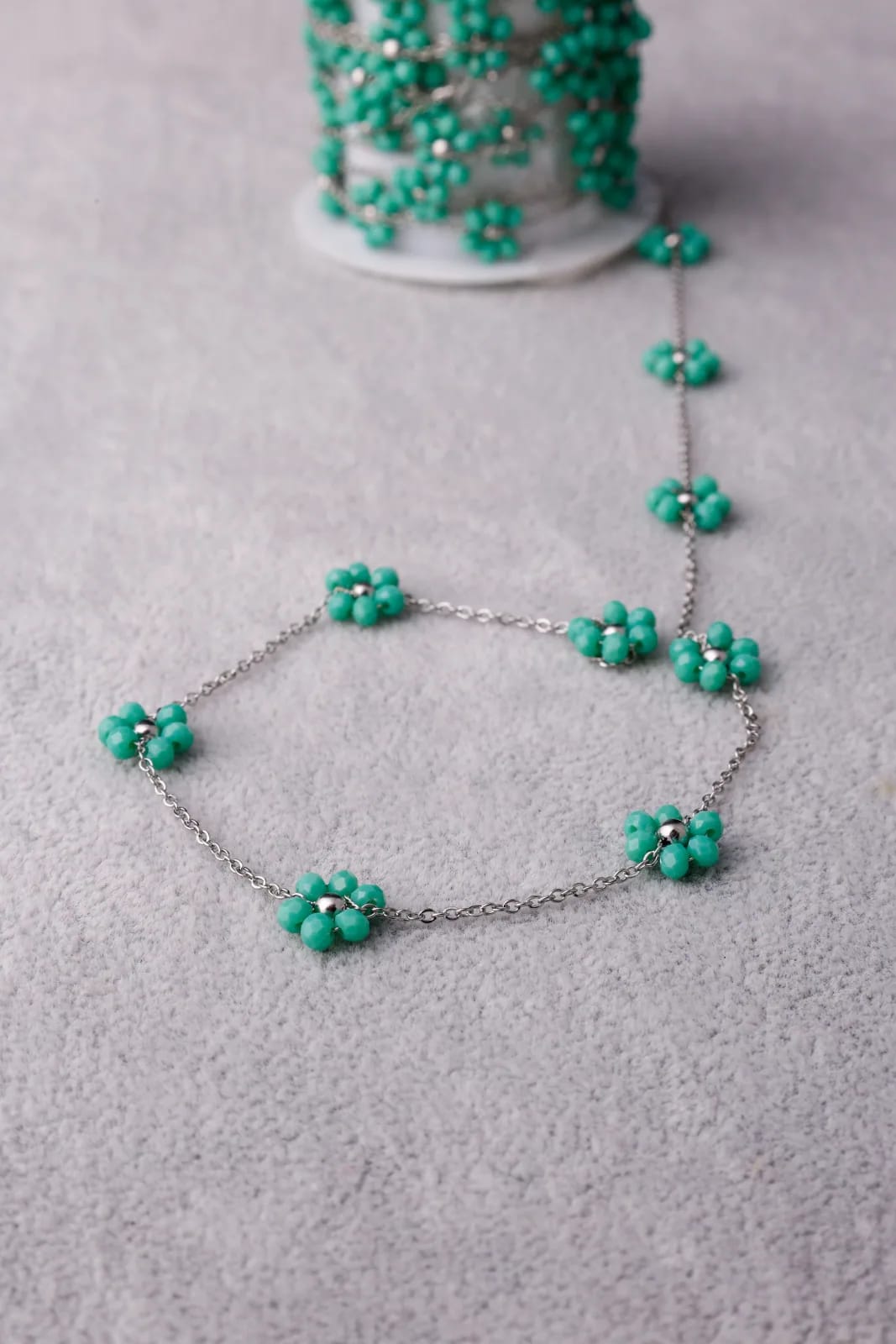 Silver Flower Bracelet — Handmade Bracelets & Anklets, photo 3 of 3