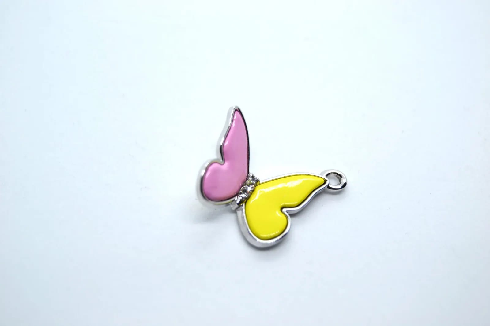 Silver Butterfly Charm — Handmade Charms, photo 3 of 5