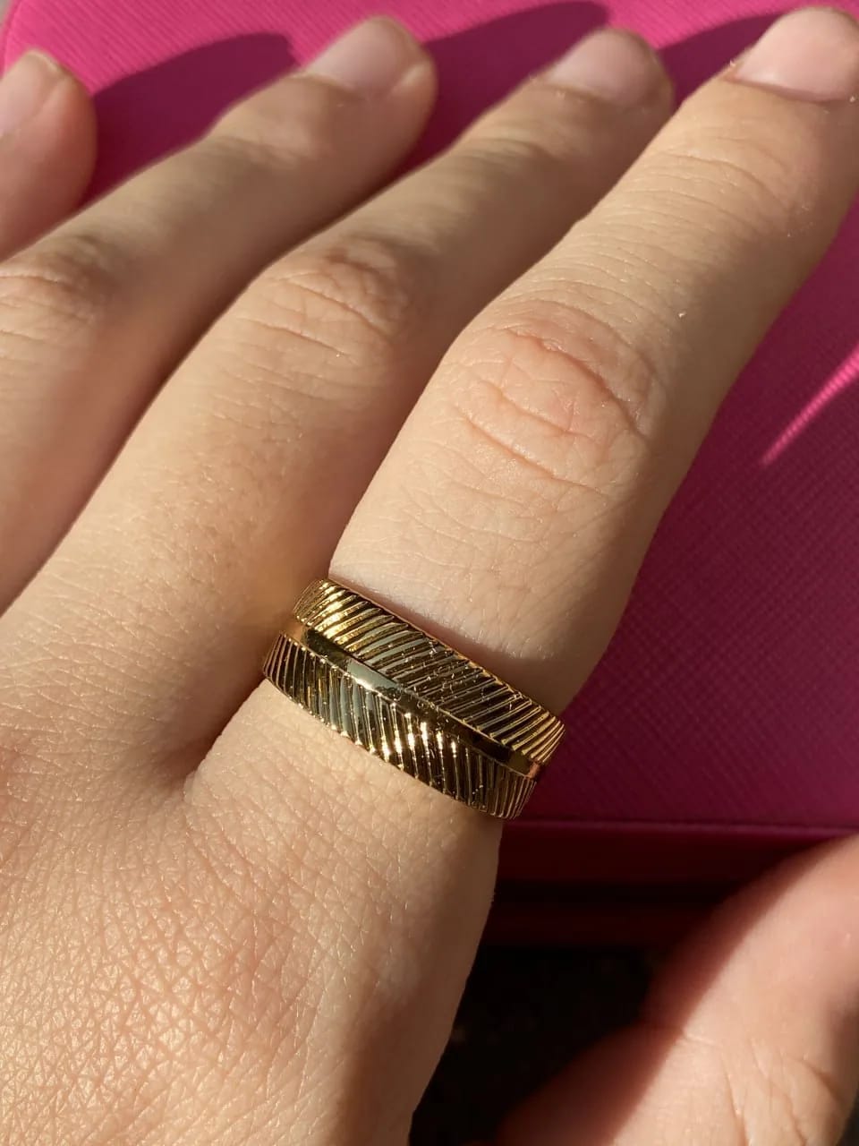 Golden Feather Ring — Rings, photo 2 of 2
