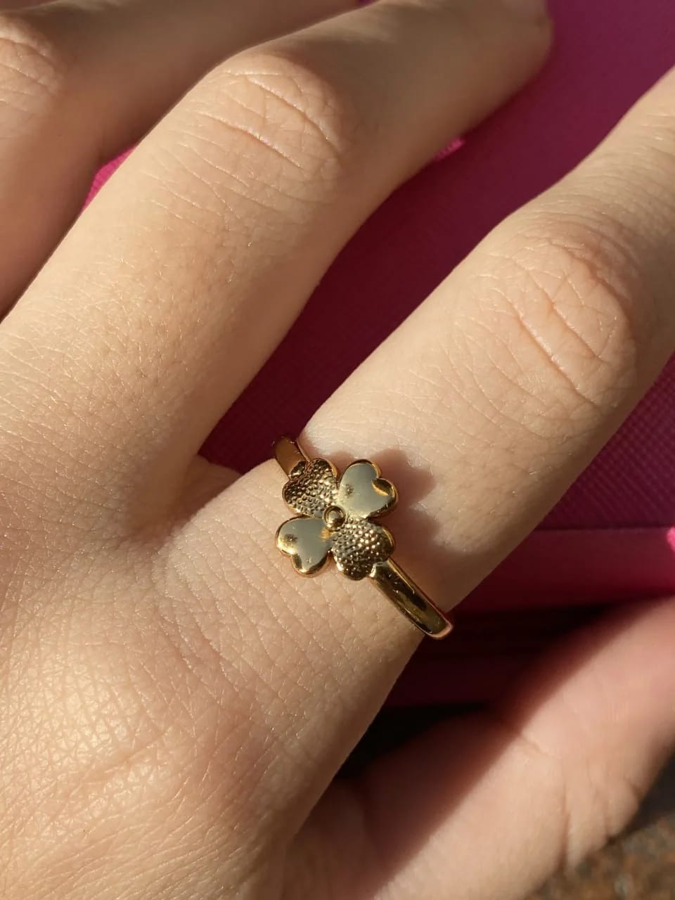 Golden Clover Ring — Rings, photo 2 of 2