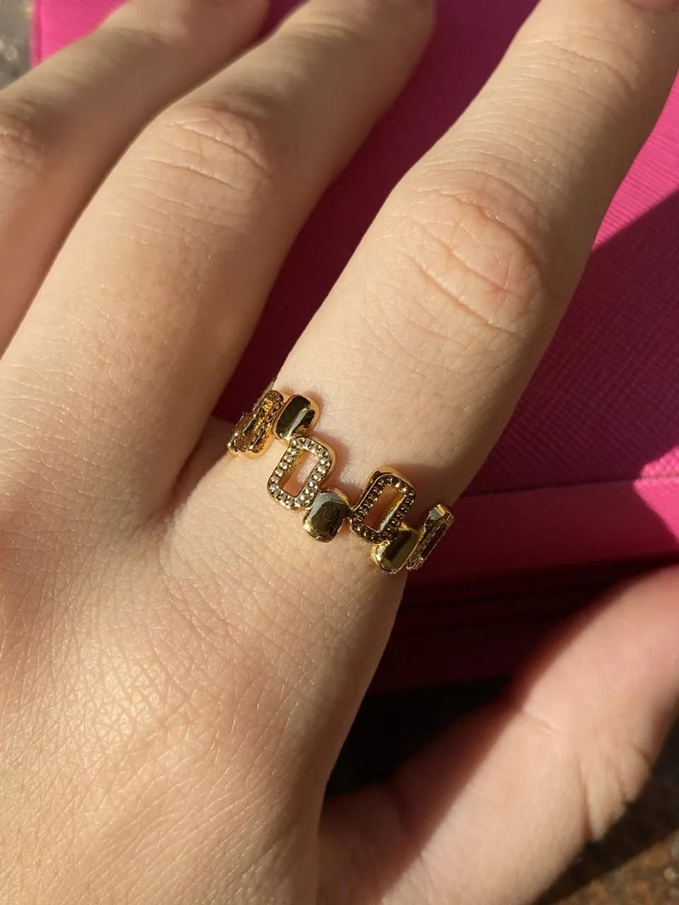 Golden Buckle Ring — Rings, photo 2 of 2