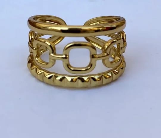 Layered Link Ring — Rings, photo 1 of 2