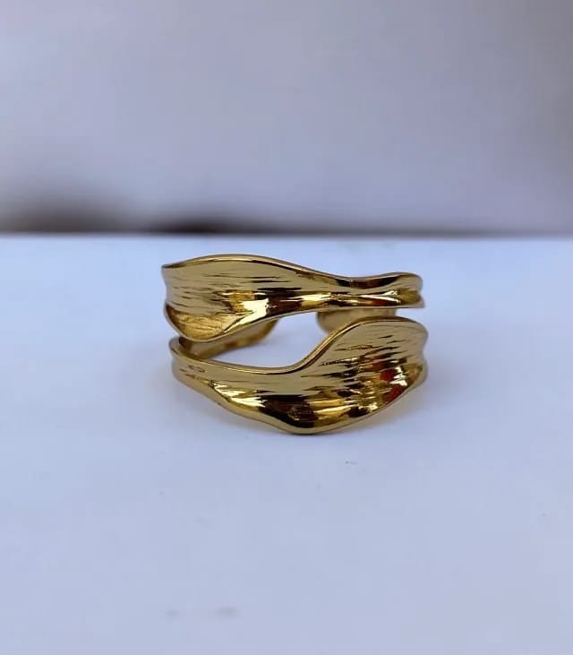 Wavy Wrap Ring — Rings