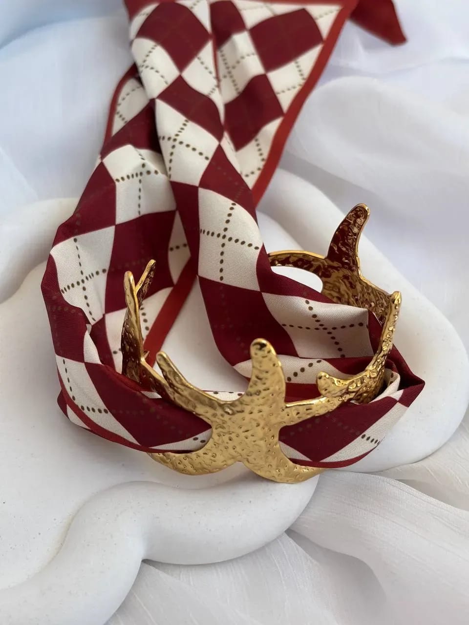 Starfish Scarf Bangle — Bangles