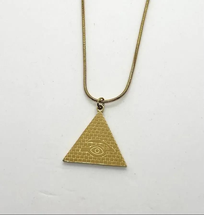 Horus Triangle Necklace — Necklaces