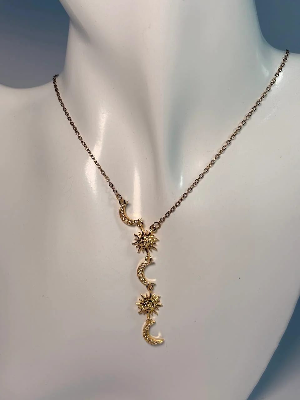 Crescent Drop necklace